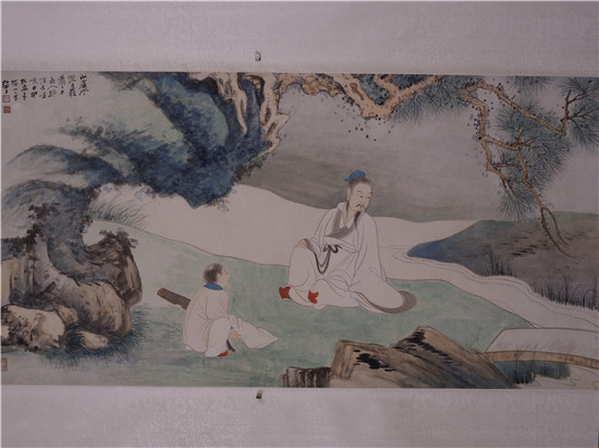 Открытие выставки «Чанбайские жемчужины – запасники пейзажной живописи северной школы» в музее провинции Цзилинь 