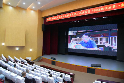 Дворец культуры провинции Цзилинь провел первый виртуальный курс по подготовке кадров для цифрового проекта 