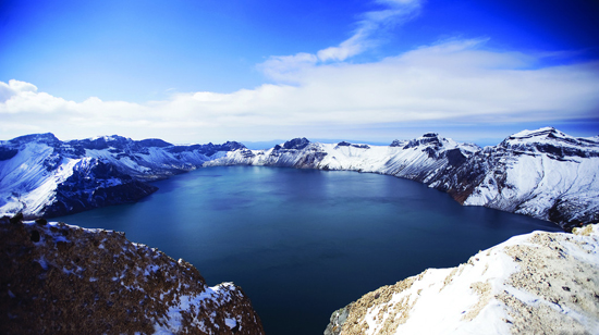 Mount Changbai, one of the 'top 10 attractions in Jilin, China' by China.org.cn.
